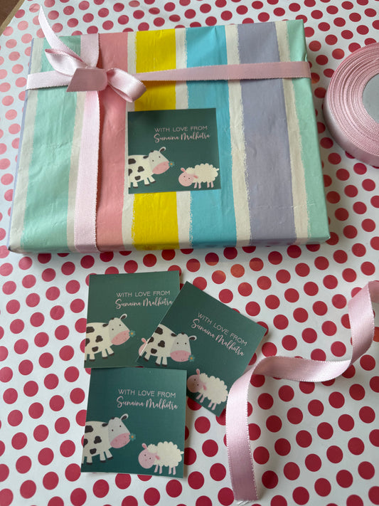 Gift Label - Moo Friends