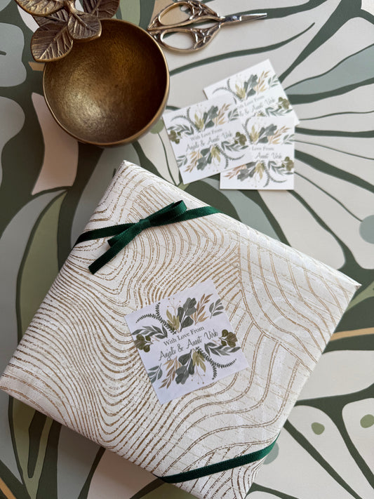 Gift Label - Foilage
