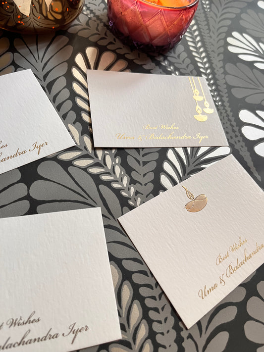 Diwali Diyas - Flat Cards