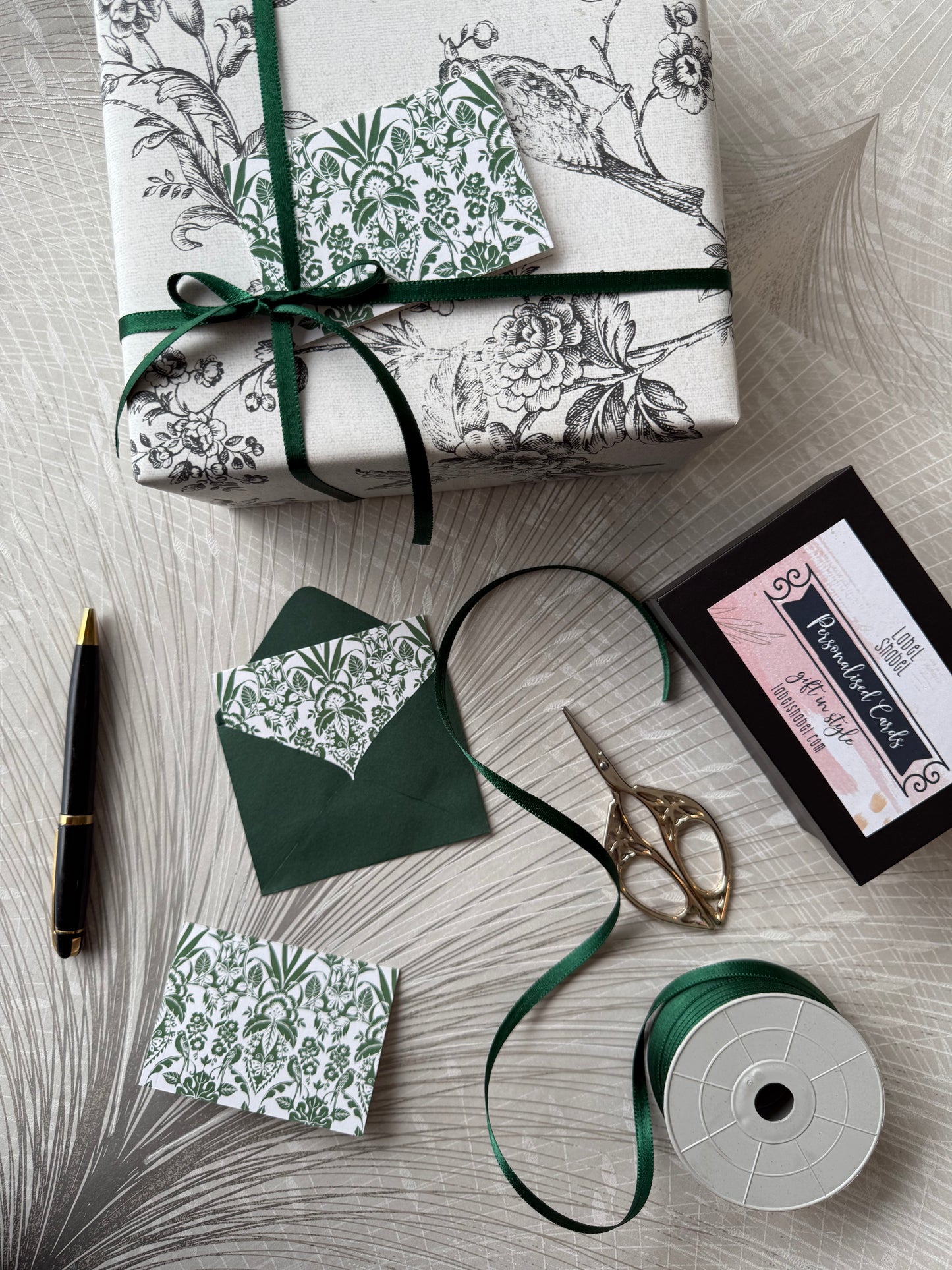 Personalised Folded Card - Wild Forest
