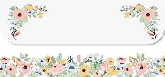 Back design of gift envelope