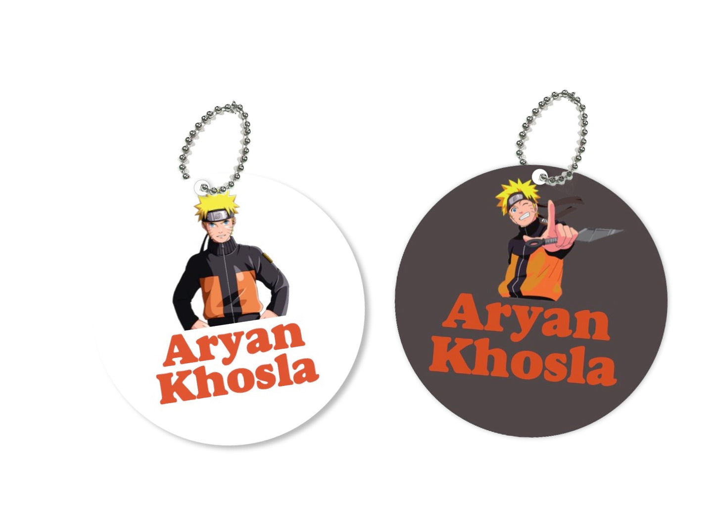 Bag Tags - Naruto Fan
