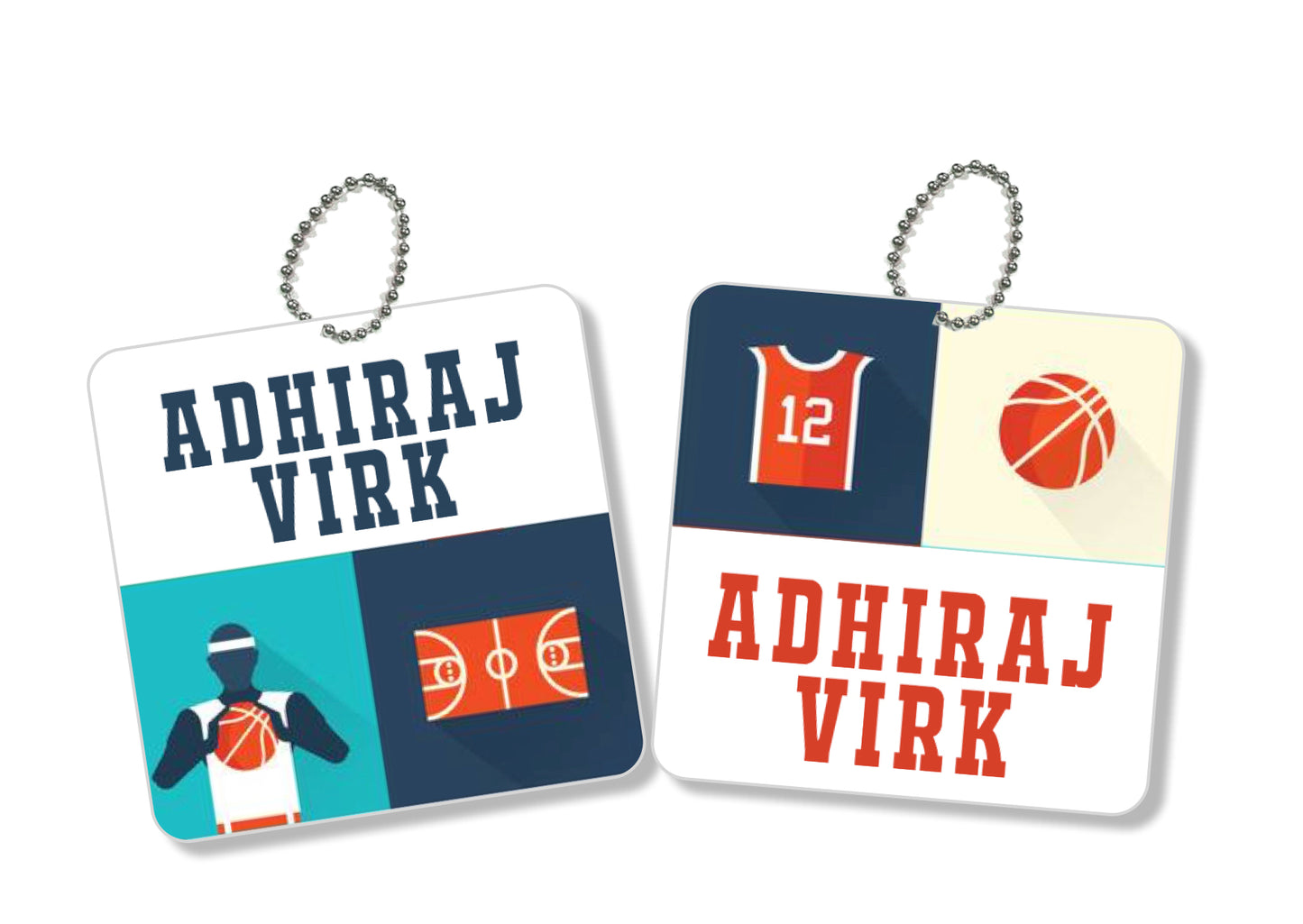Bag Tags - Basketball