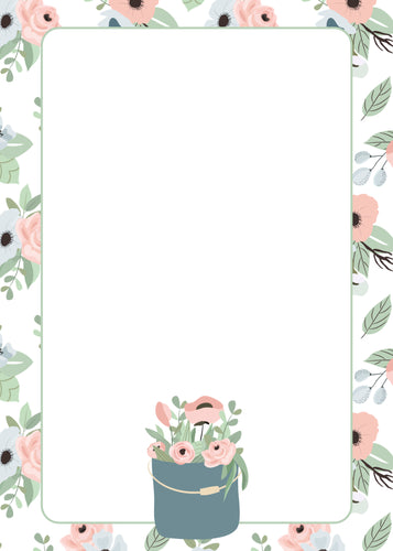 Note Pad - Floral Medley