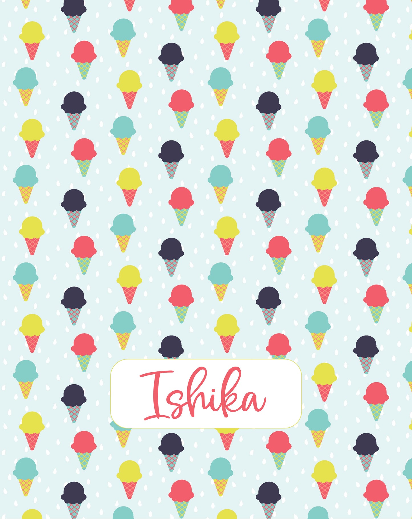 Clip Board - Ice Cream Fun