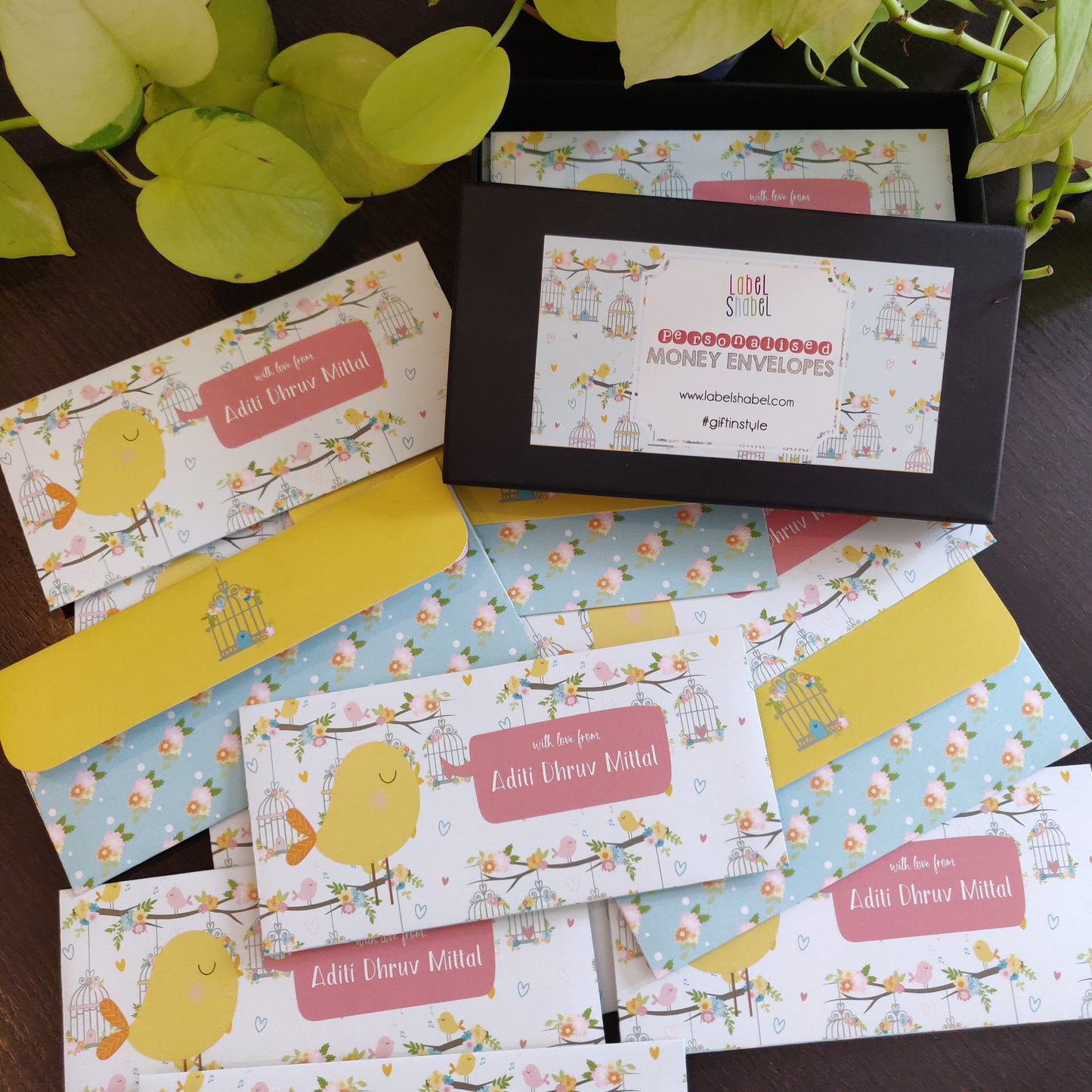 Gift Envelopes - Bird Song