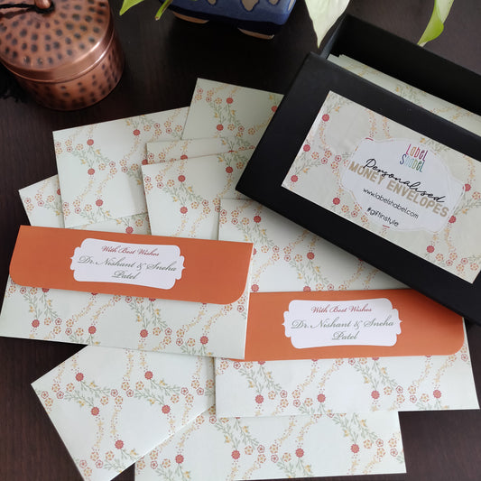 Gift Envelopes - Saffron