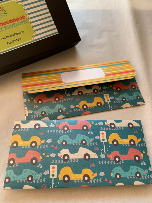 Gift Envelopes - Race Car