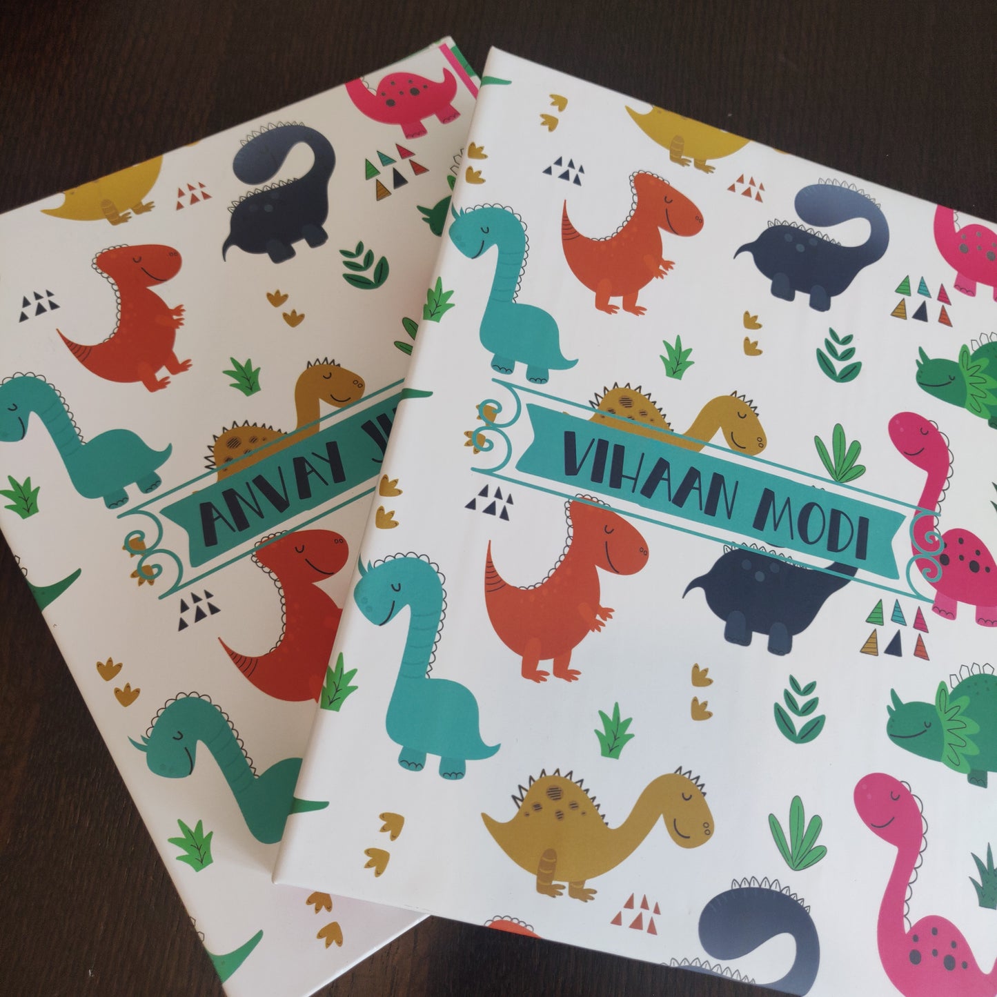Personalised Folders - Dino-Might