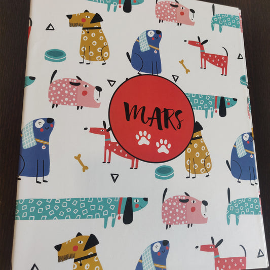 Personalised Folders - Woof