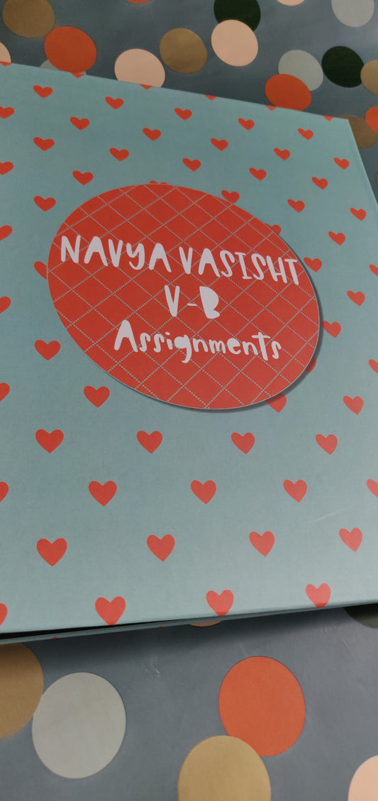 Personalised Folders - Heartful