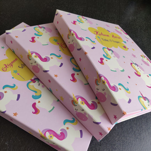 Personalised Folders - Unicorn Magic