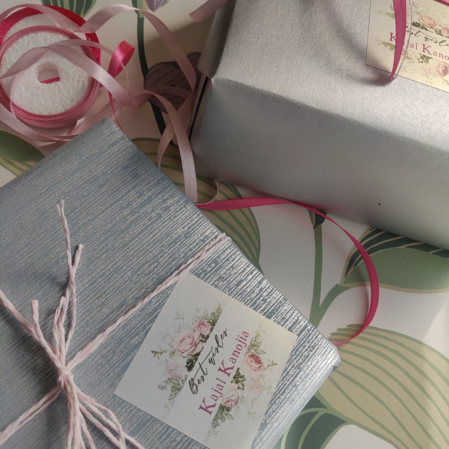 Gift Label - Rosy Days