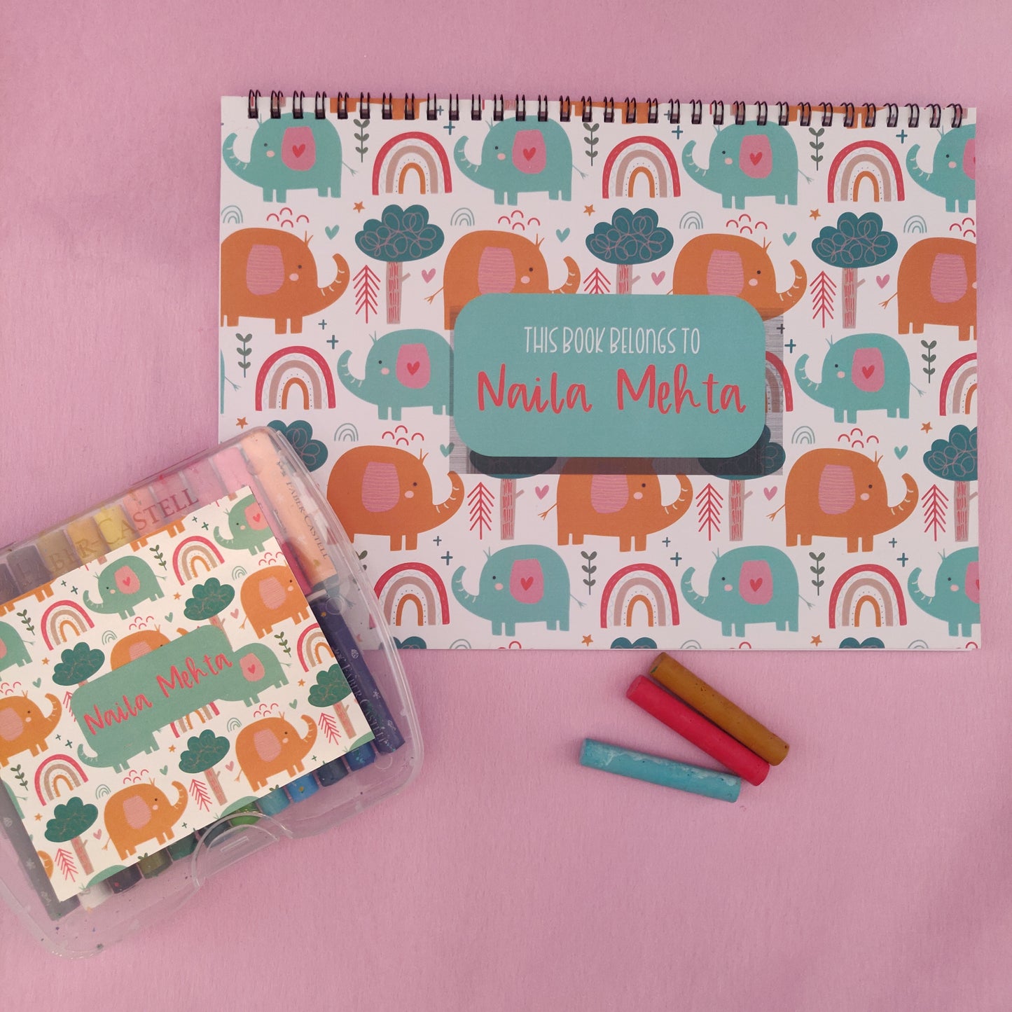 Personalised Drawing Set - Ellie