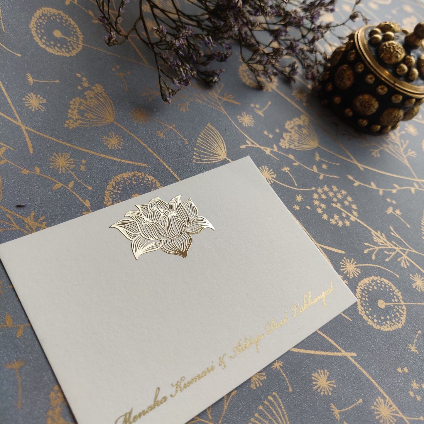 Blooming - Flat Card