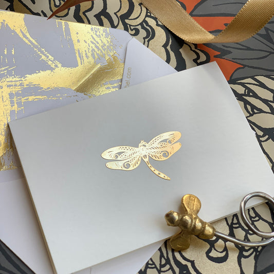 Dragonfly- Personalised Fold Card
