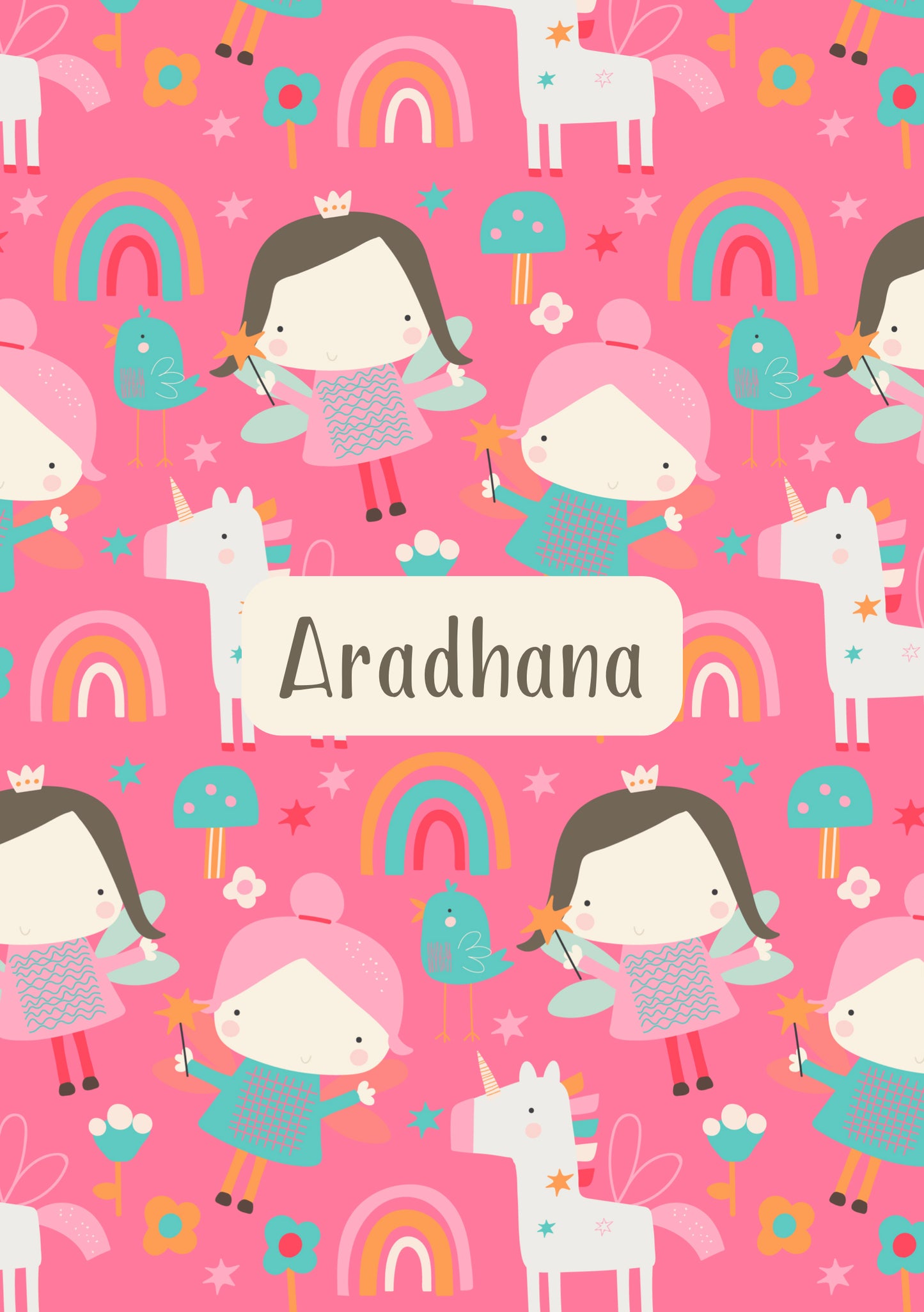 Personalised Note Book - Fairy Magic