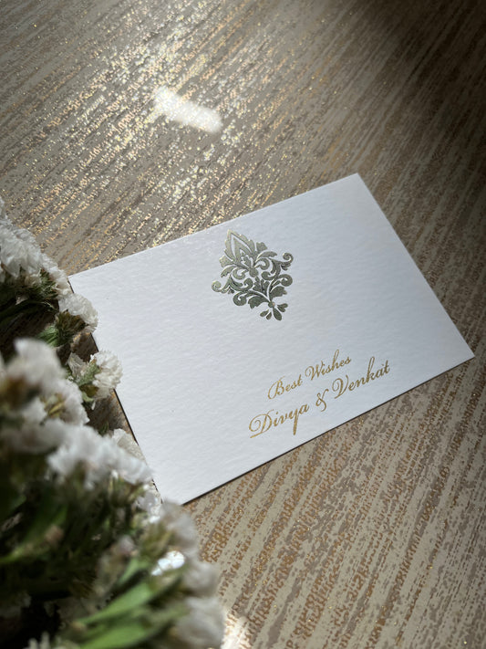 Damask - Flat Card
