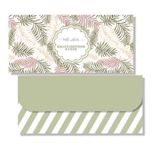 Gift Envelopes - Peachy Palms