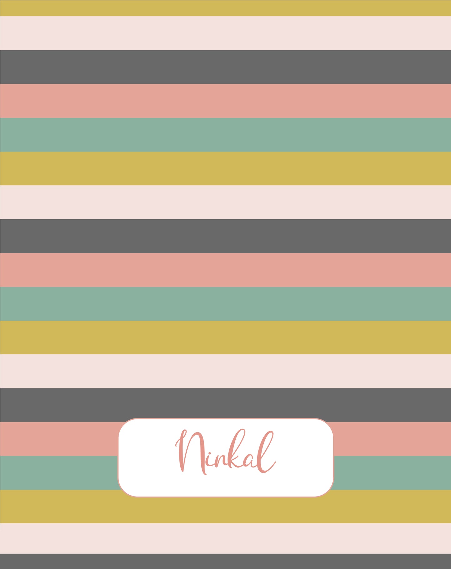 Clip Board - Stripes