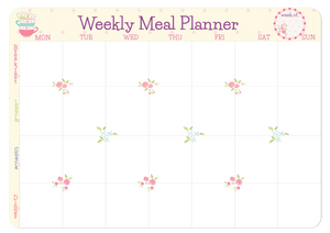 Magnetic Meal Planner - Tea Time