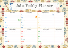 Kids Weekly Planner