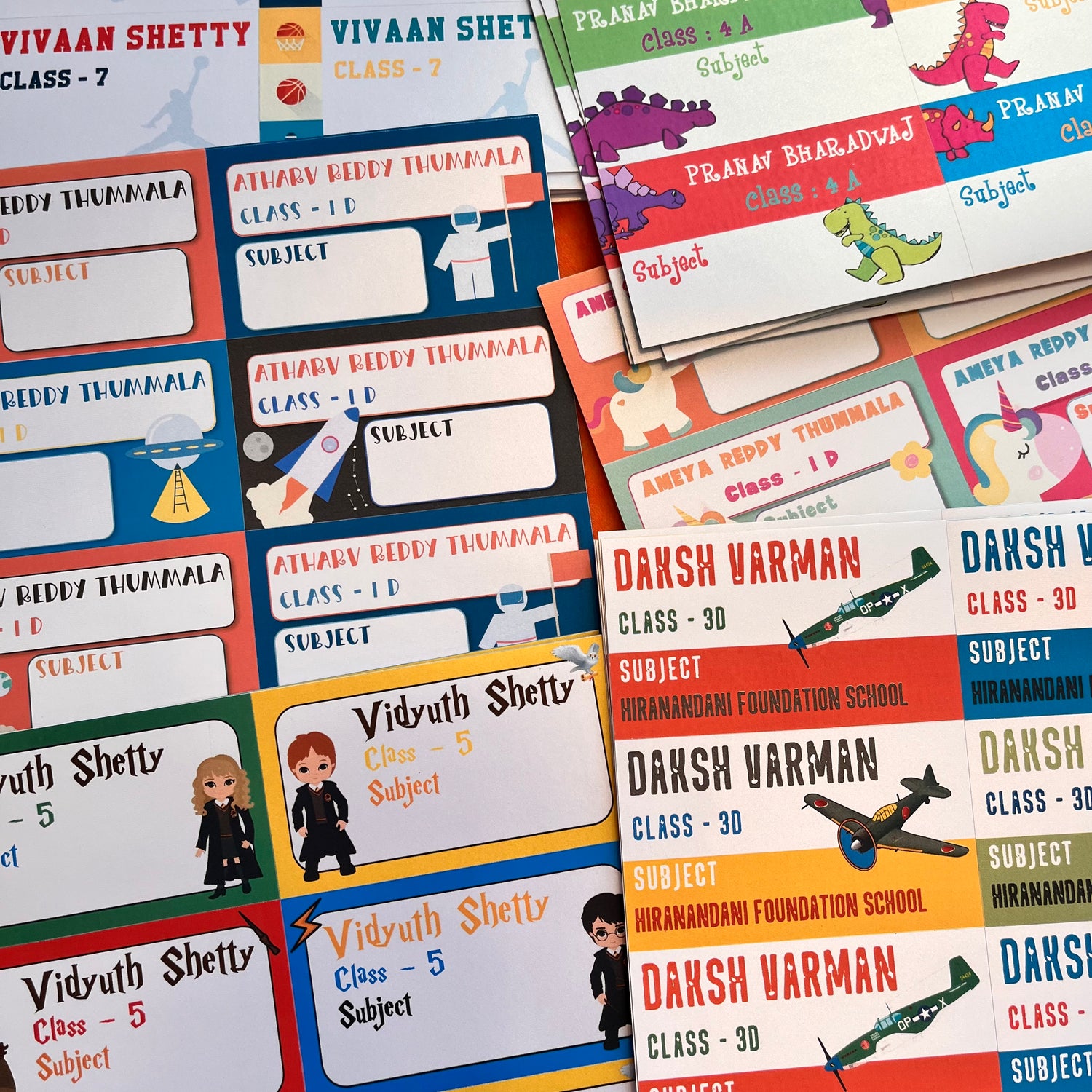 Book Labels