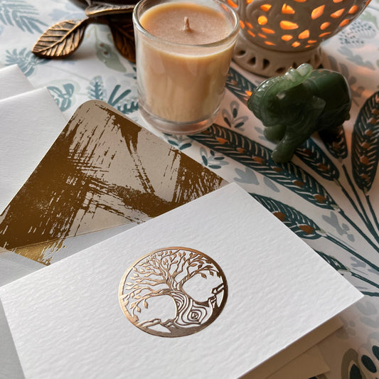 Roots- Personalised Folded Card