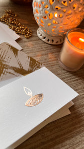 Light Lamp- Personalised Folded Card