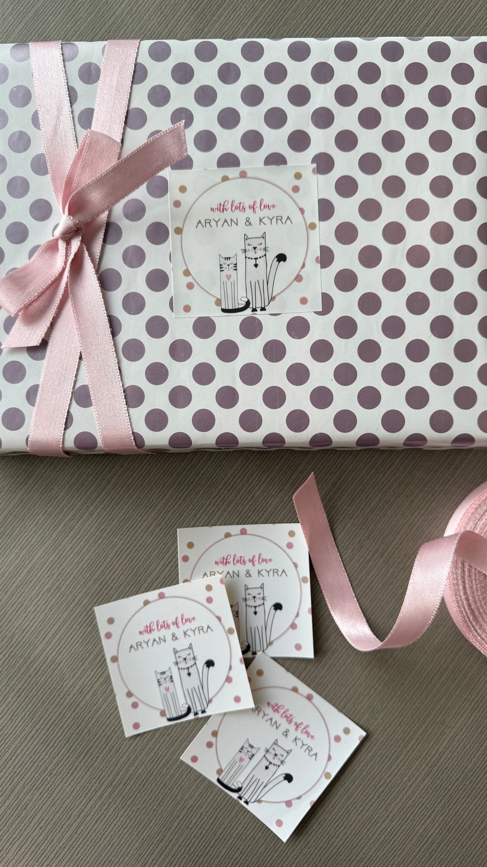 Gift Label - Kitties