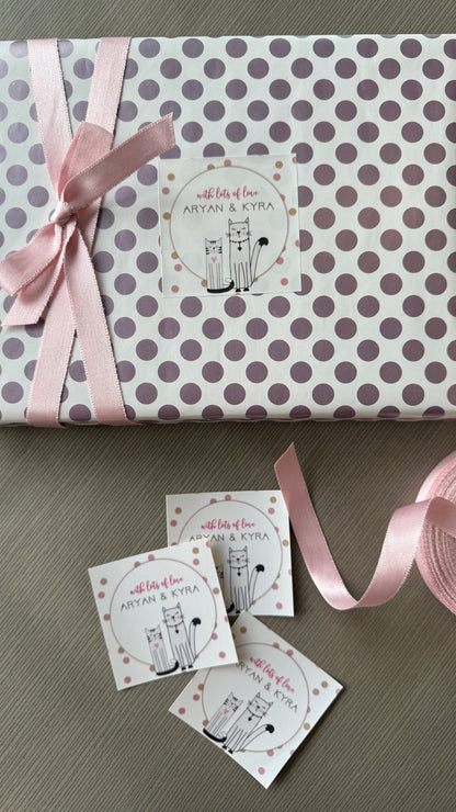 Gift Label - Kitties