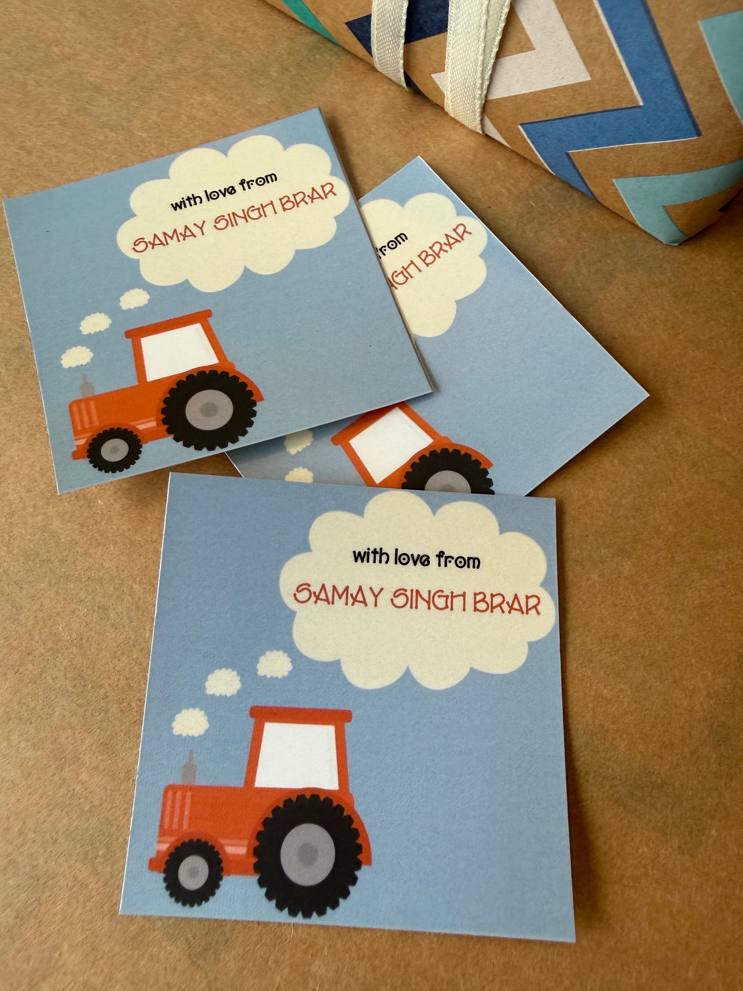 Gift Label - Farmyard