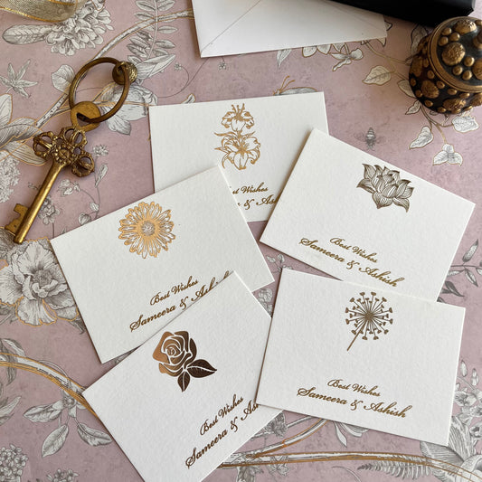 Floral Bouquet - Flat Card