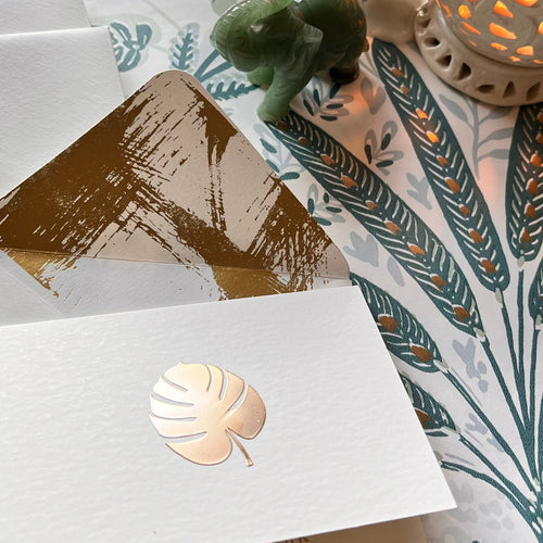 Tropical - Personalised Folded Card