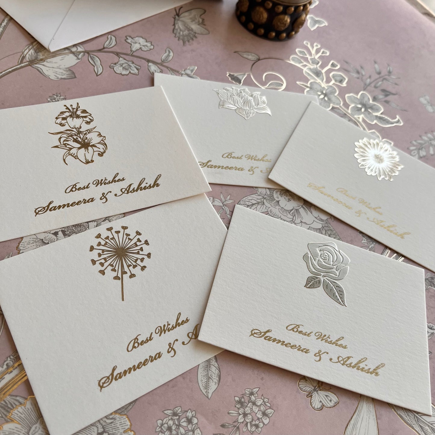 Floral Bouquet - Flat Card