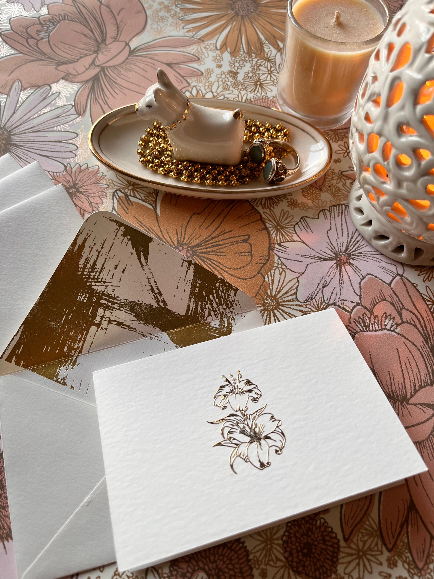 Lily - Personalised Folded Card