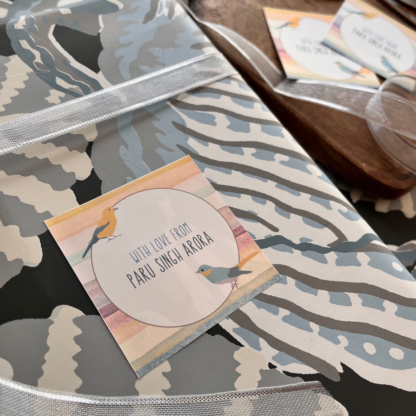 Gift Label - Bird Song