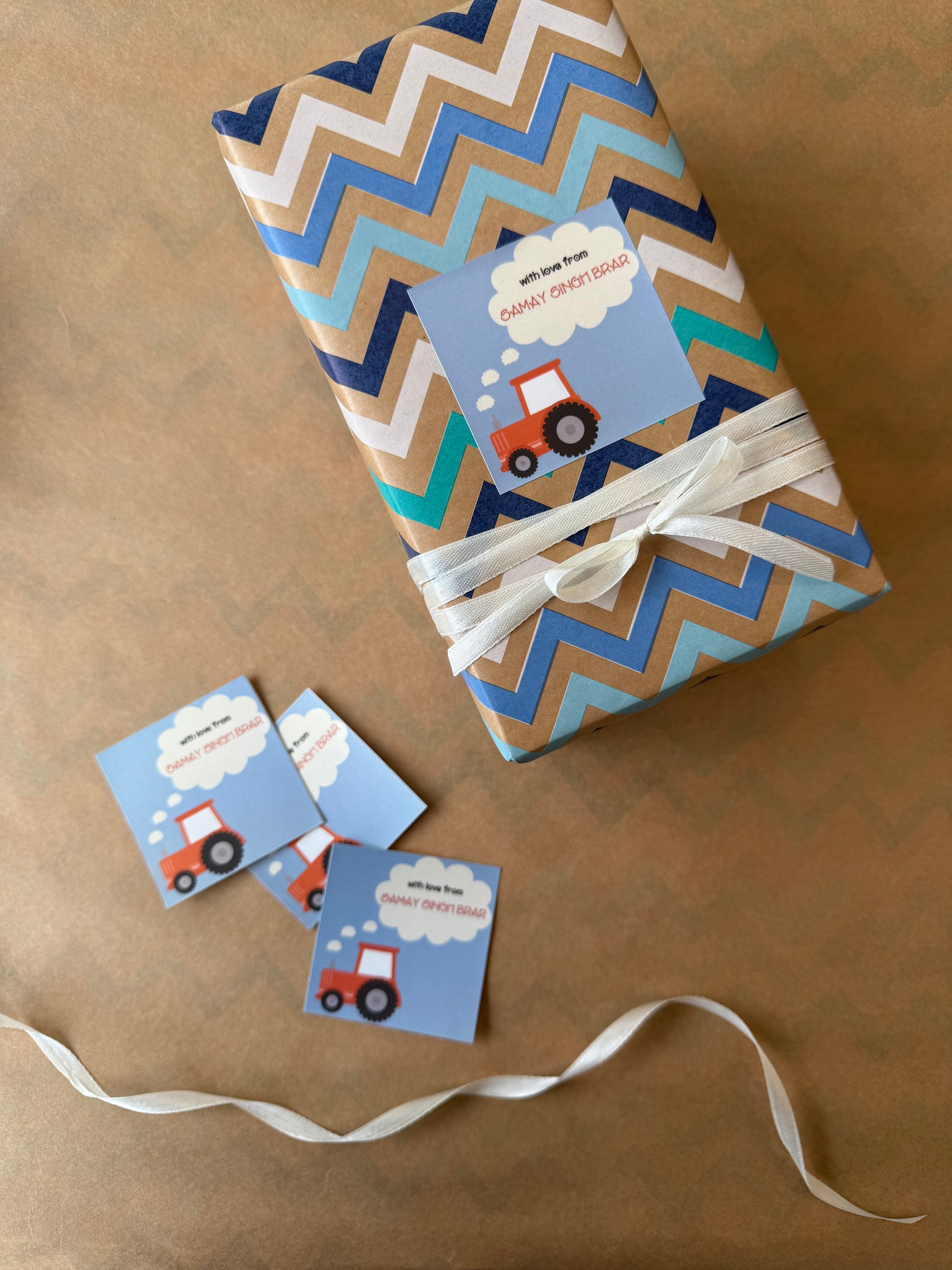 Gift Label - Farmyard