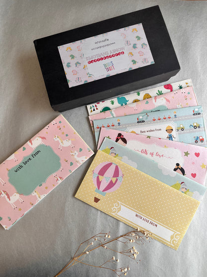 assorted money envelopes for kids set