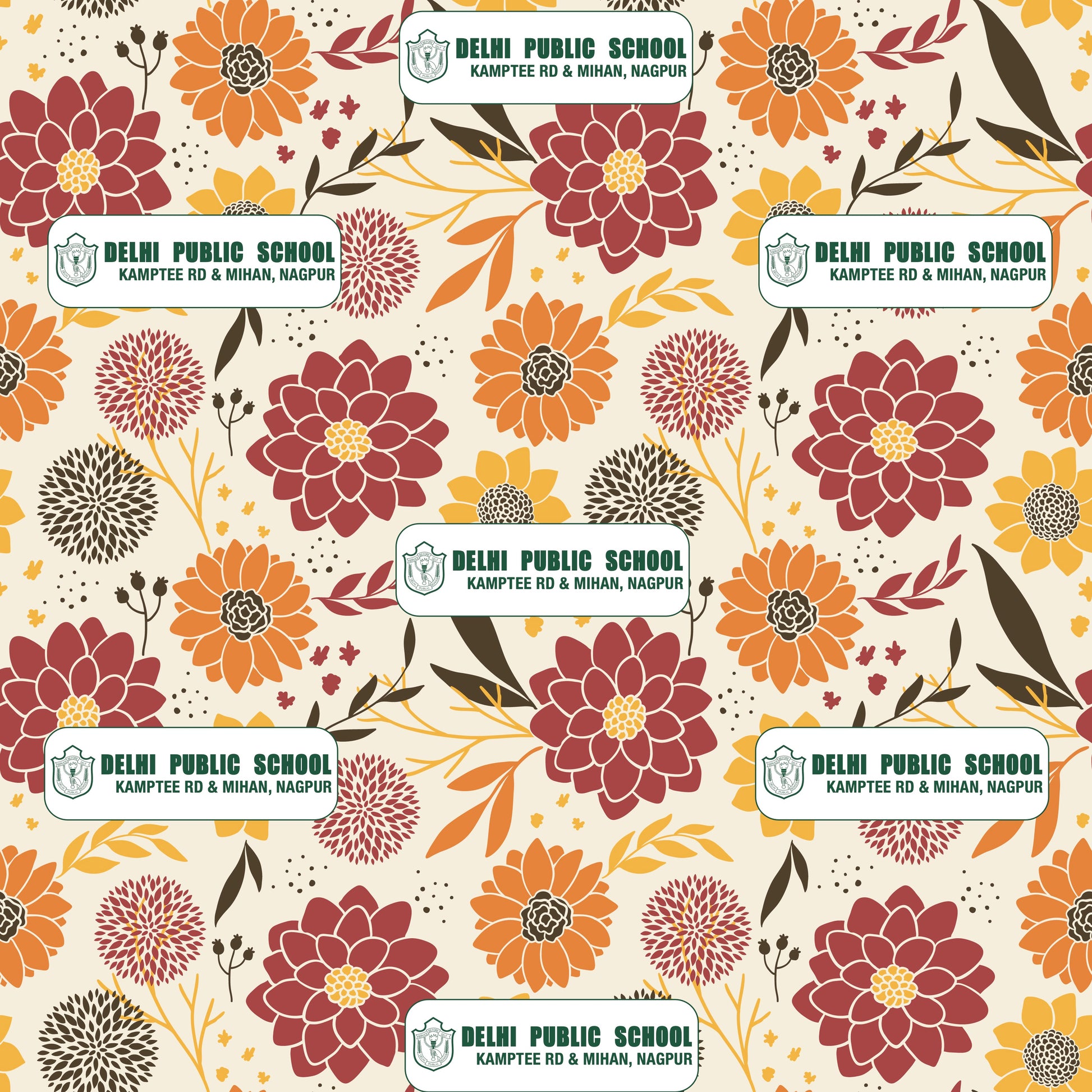 Personalised Wrapping Paper - DPS Mihan + Kamptee