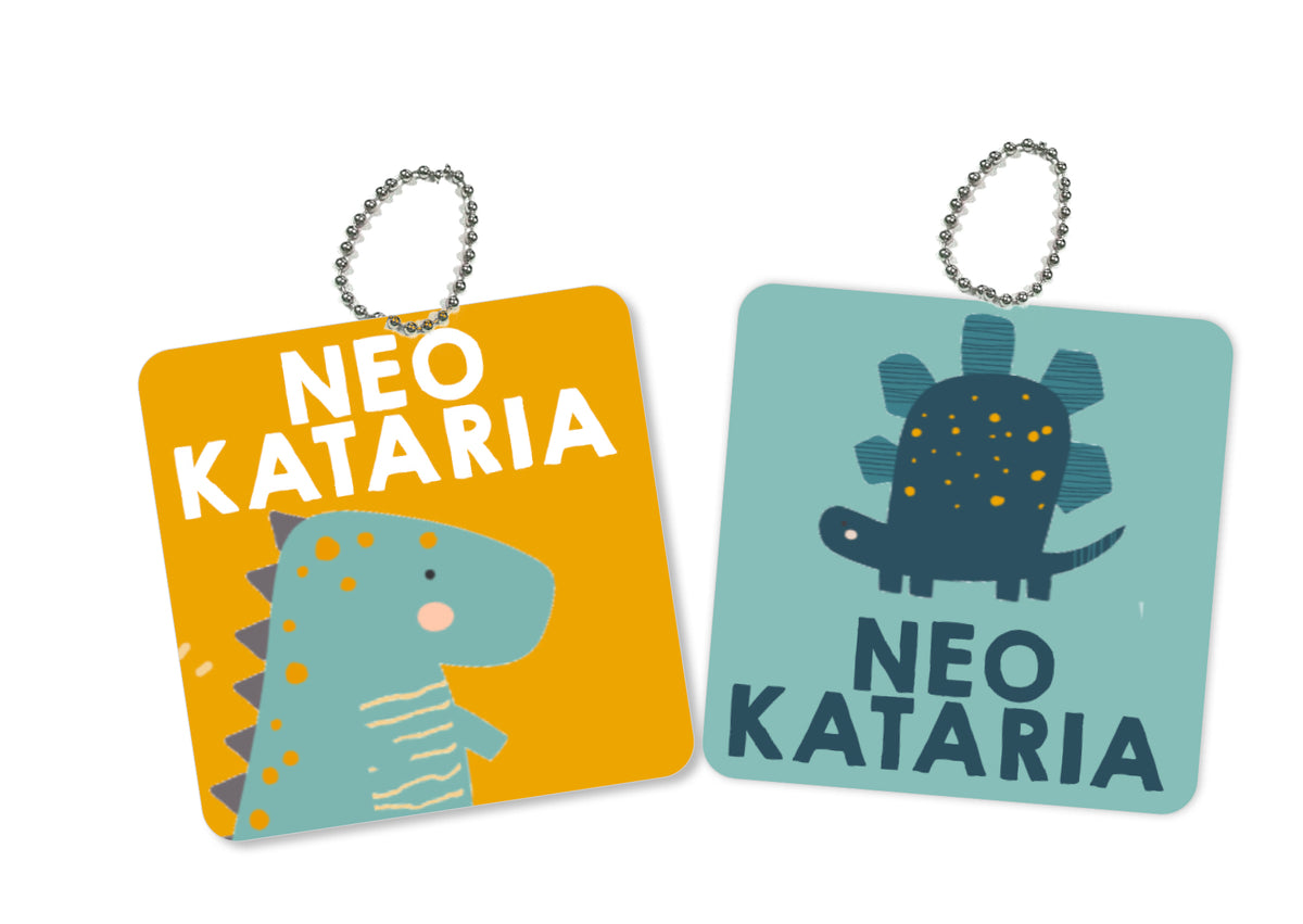 Bag Tags - Dino Roar
