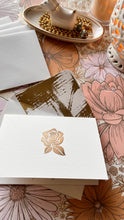 Rose - Personalised Folded Card
