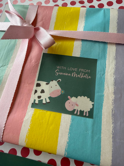 Gift Label - Moo Friends