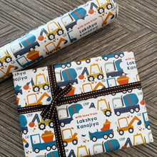 Personalised Wrapping Paper - Dust Diggers