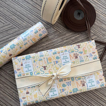 Personalised Wrapping Paper - Alphabet