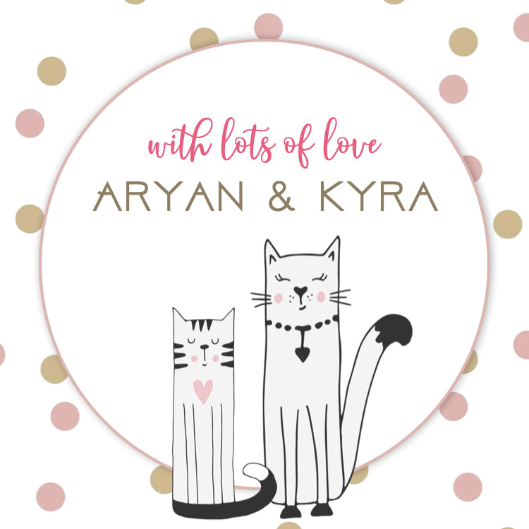 Gift Label - Kitties