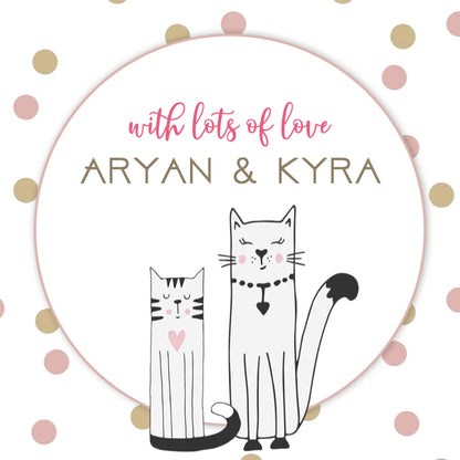 Gift Label - Kitties