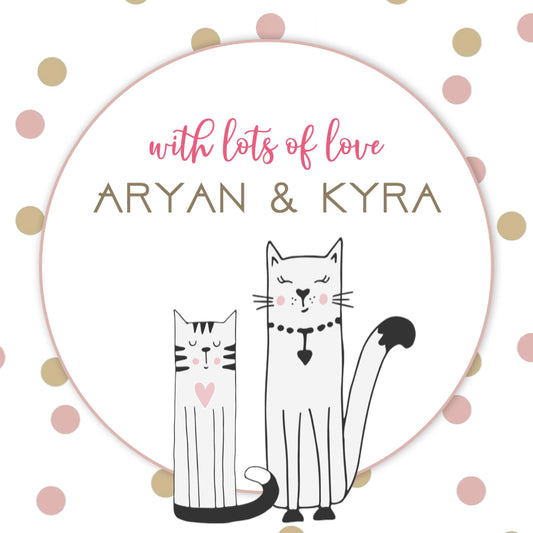 Gift Label - Kitties
