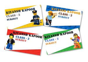 Book Labels -  Lego Legends