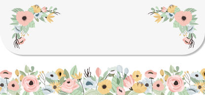 Back design of gift envelope